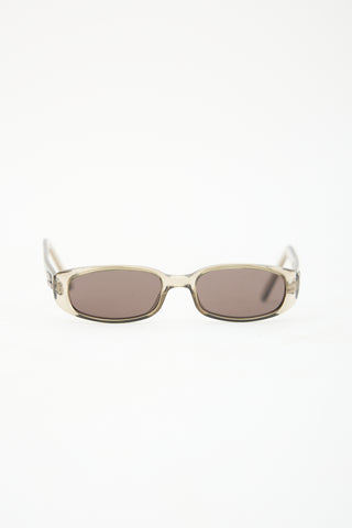 Gucci GG 2452S Rectangle Sunglasses