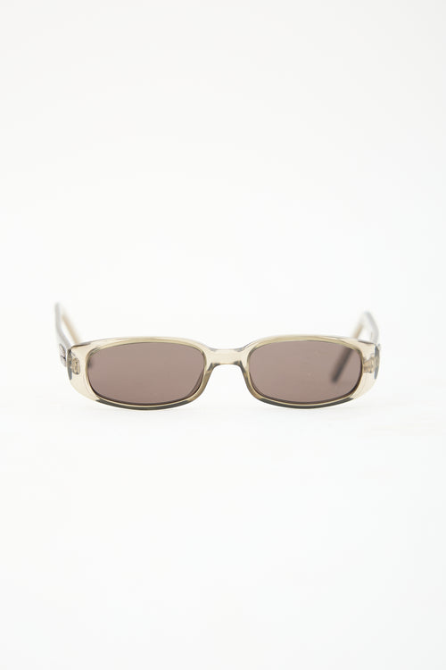 Gucci GG 2452S Rectangle Sunglasses