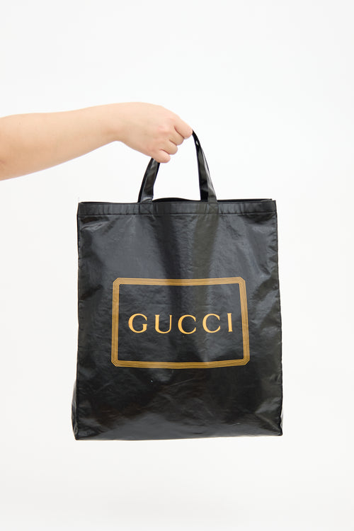 Gucci Coated Canvas Monte Carlo Tote