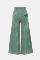 Gucci Corduroy Wide Leg Trouser