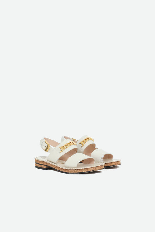 Gucci Leather Chain Sandal