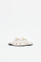 Gucci Embroidered Princetown Mule