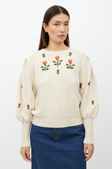 Gucci-Cream-Floral-Embroidered
