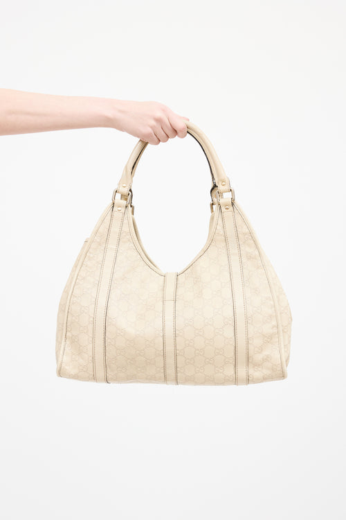 Gucci Guccissima Jackie Bardot Bag