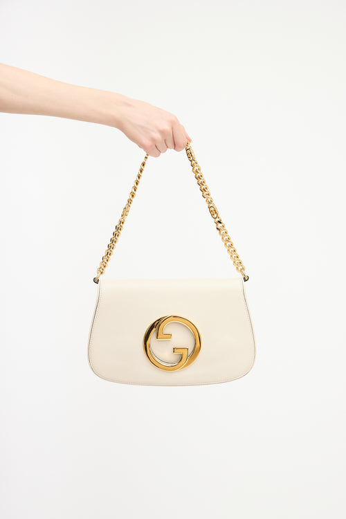 Gucci Leather GG Blondie Bag