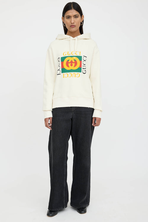 Gucci GG Logo Hoodie