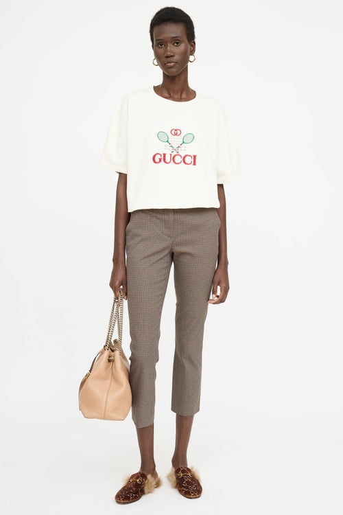 Gucci Oversized Tennis T-Shirt