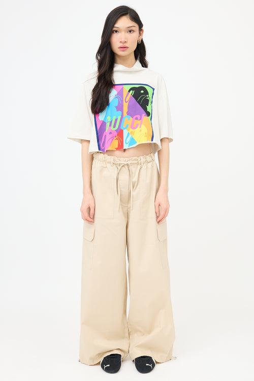 Gucci Cropped Logo T-Shirt