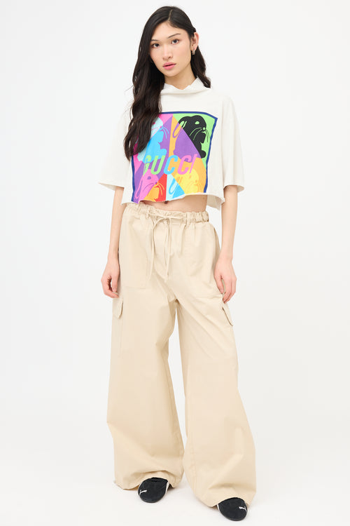 Gucci Cropped Logo T-Shirt