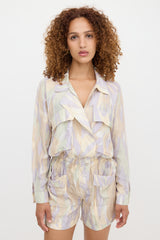 Gucci Cruise 2011 Silk Printed Romper