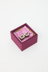 Gucci Crystal GG Clip On Earrings