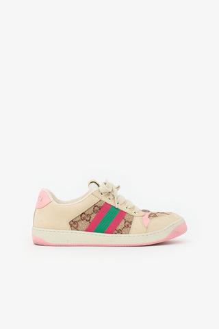 Gucci Crystal GG Screener Sneaker