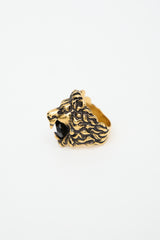 Gucci Crystal Head Ring