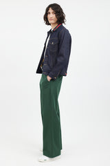 Gucci Dark Wash Bee Denim Jacket