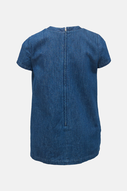 Gucci Denim Pocket Dress