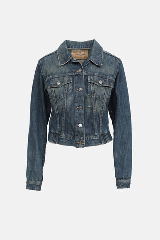 Gucci Medium Wash Denim Jacket