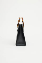 Gucci Leather Diana Tote Bag