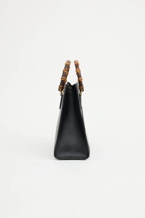 Gucci Leather Diana Tote Bag