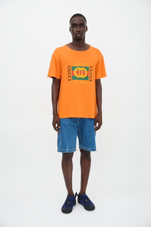 Gucci Distressed Logo T-Shirt