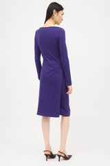 Gucci Draped Wool Knit Dress