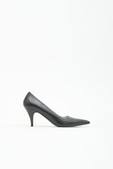 Gucci Embossed Leather Pump