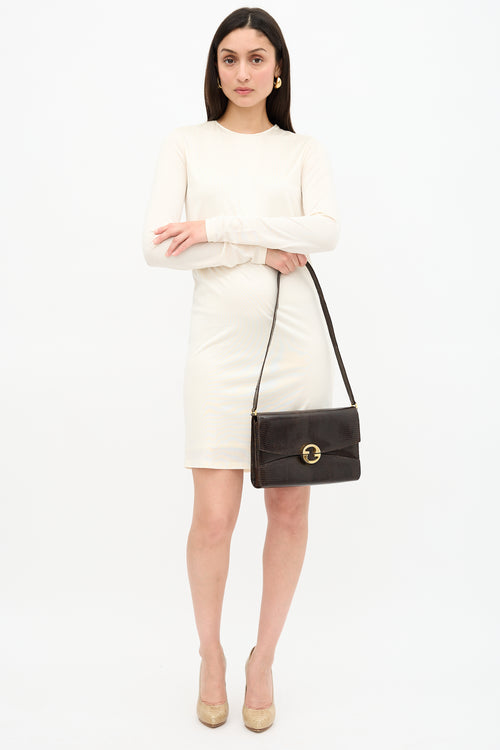 Gucci Embossed Leather GG Bag