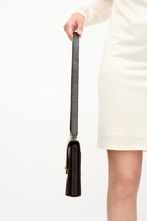 Gucci Embossed Leather GG Bag