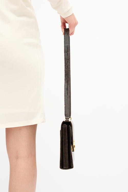 Gucci Embossed Leather GG Bag