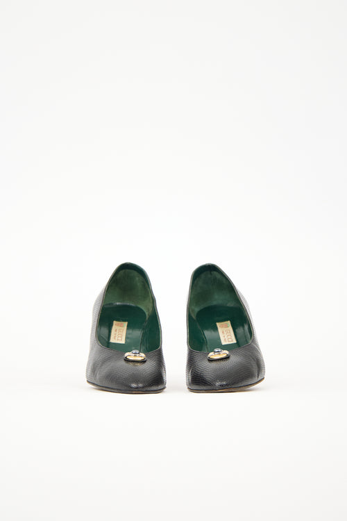Gucci Vintage Leather Pump