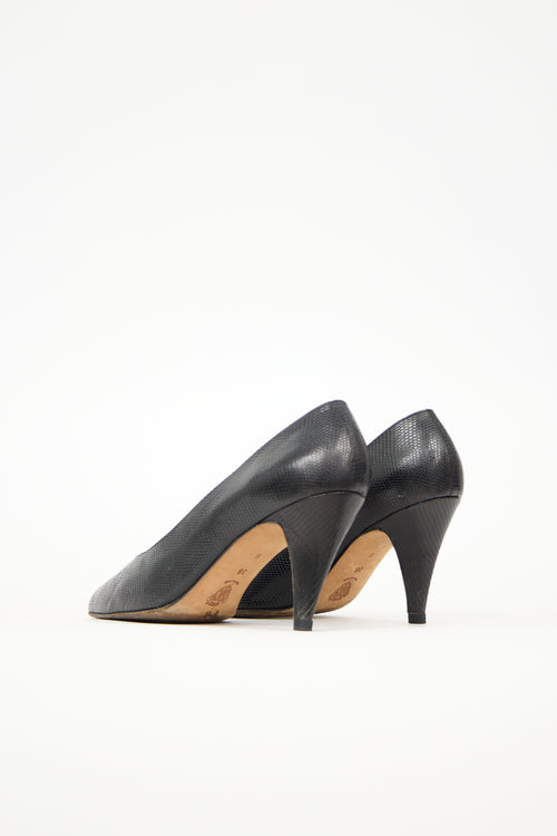 Gucci Vintage Leather Pump