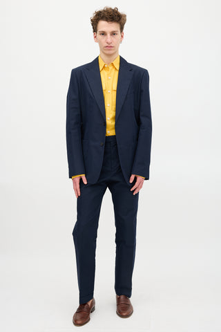 Gucci Embossed Logo Suit