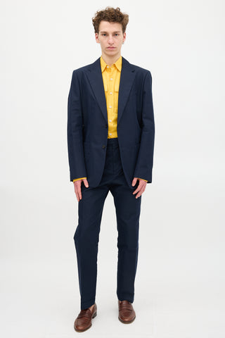 Gucci Embossed Logo Suit