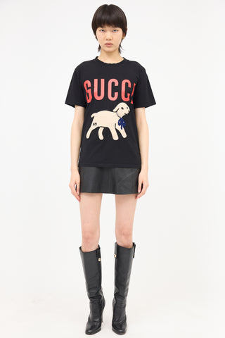 Gucci Embroidered Graphic T-Shirt