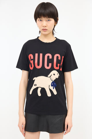 Gucci Embroidered Graphic T-Shirt