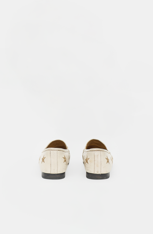 Gucci Embroidered Leather Jordaan Loafer