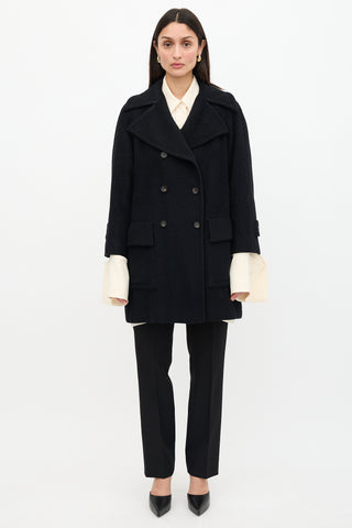 Gucci FW 1996 Wool Double Breasted Coat