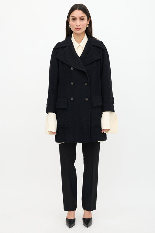 Gucci FW 1996 Wool Double Breasted Coat