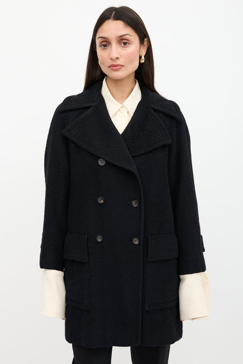 Gucci FW 1996 Wool Double Breasted Coat