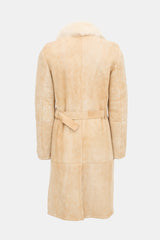 Gucci FW 2001 Shearling Long Coat