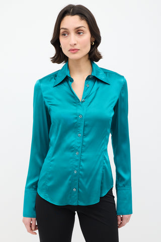 Gucci // FW 2003 Silk Shirt – VSP Consignment