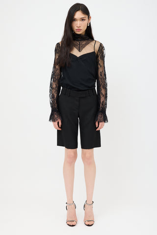 FW 2022 Tulle & Lace Top