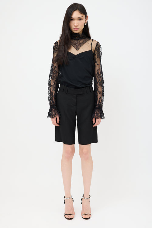 FW 2022 Tulle & Lace Top