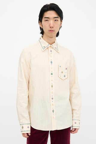 Gucci FW 2020 Embellished Shirt