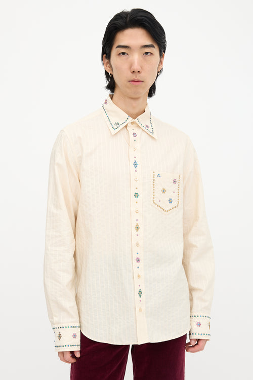 Gucci FW 2020 Embellished Shirt