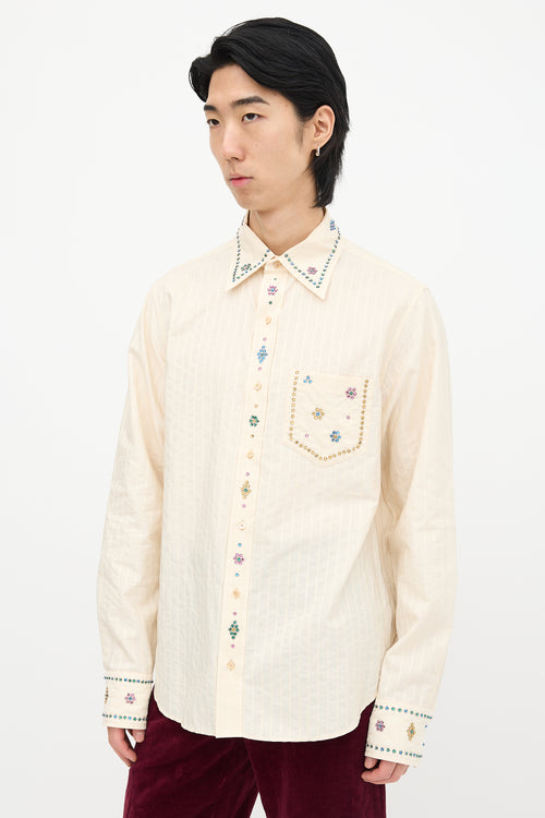 Gucci FW 2020 Embellished Shirt