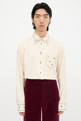 Gucci FW 2020 Embellished Shirt