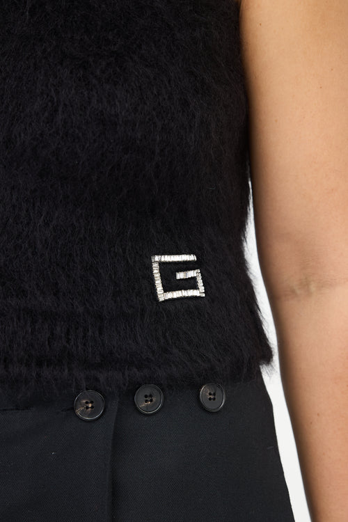 Gucci FW 2023 Mohair One Shoulder Sweater