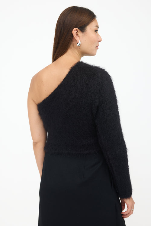 Gucci FW 2023 Mohair One Shoulder Sweater