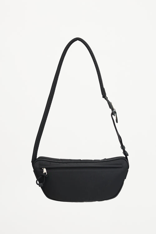 Gucci FW 2024 Nylon Logo Crossbody Bag
