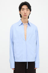 Gucci FW 2025 Embossed Logo Tunic Shirt